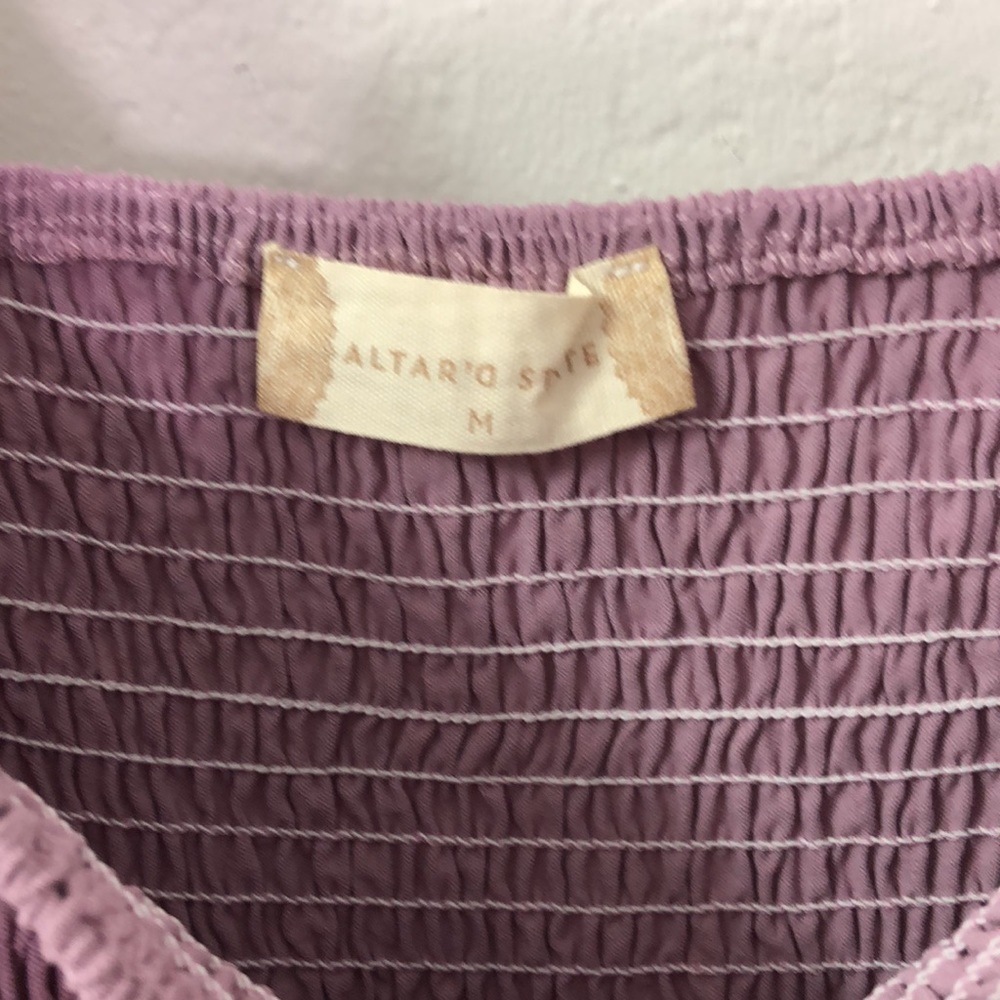 Altar’D State Purple Ruffle Top - Picture 4 of 5